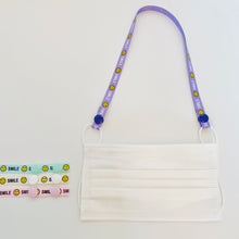 Load image into Gallery viewer, Smiley Face Mask Lanyard (1 cm width)