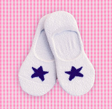 Load image into Gallery viewer, Heart and Star Low Cut Fuzzy Socks (2 Pairs)