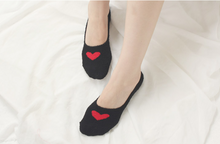 Load image into Gallery viewer, Heart and Star Low Cut Fuzzy Socks (2 Pairs)