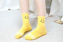 Load image into Gallery viewer, Cute Smiley Face Socks, Fashion Crew Socks for Womens
