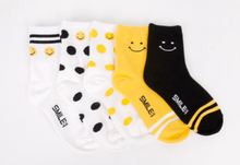 Load image into Gallery viewer, Cute Smiley Face Socks, Fashion Crew Socks for Womens