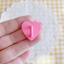 Load image into Gallery viewer, Heart-shaped Phone Charm Hook