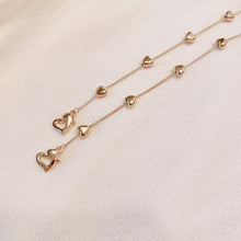 Load image into Gallery viewer, Heart Mask Chain Necklace Holder