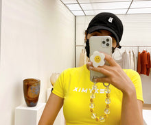 Load image into Gallery viewer, Cute Smiley Face Beaded Phone Strap Holder