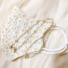 Load image into Gallery viewer, Four Leaf Clover Mask Holder, Eyeglass Chain