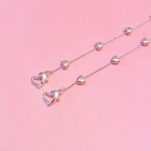 Load image into Gallery viewer, Heart Mask Chain Necklace Holder