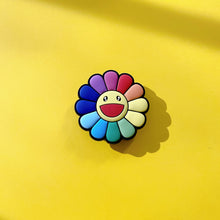 Load image into Gallery viewer, Rainbow Flower Phone Holder, Cute Flower Phone Grip Stand