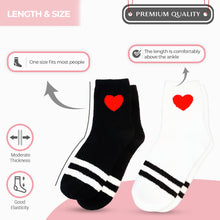 Load image into Gallery viewer, Heart Fuzzy Socks, Soft and Comfortable