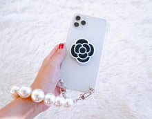 Load image into Gallery viewer, Large Pearl Phone Strap Holder
