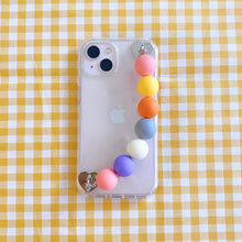 Load image into Gallery viewer, Pastel Beaded Phone Case Strap Holder
