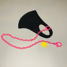 Load image into Gallery viewer, Mask Chain Holder Lanyard with Smiley Face Charm (Kids and Adults, Unisex)
