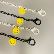 Load image into Gallery viewer, Mask Chain Holder Lanyard with Smiley Face Charm (Kids and Adults, Unisex)
