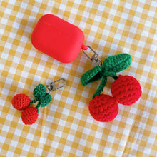 Load image into Gallery viewer, Red Cherry Keyring (small and large size)
