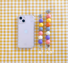 Load image into Gallery viewer, Pastel Beaded Phone Case Strap Holder
